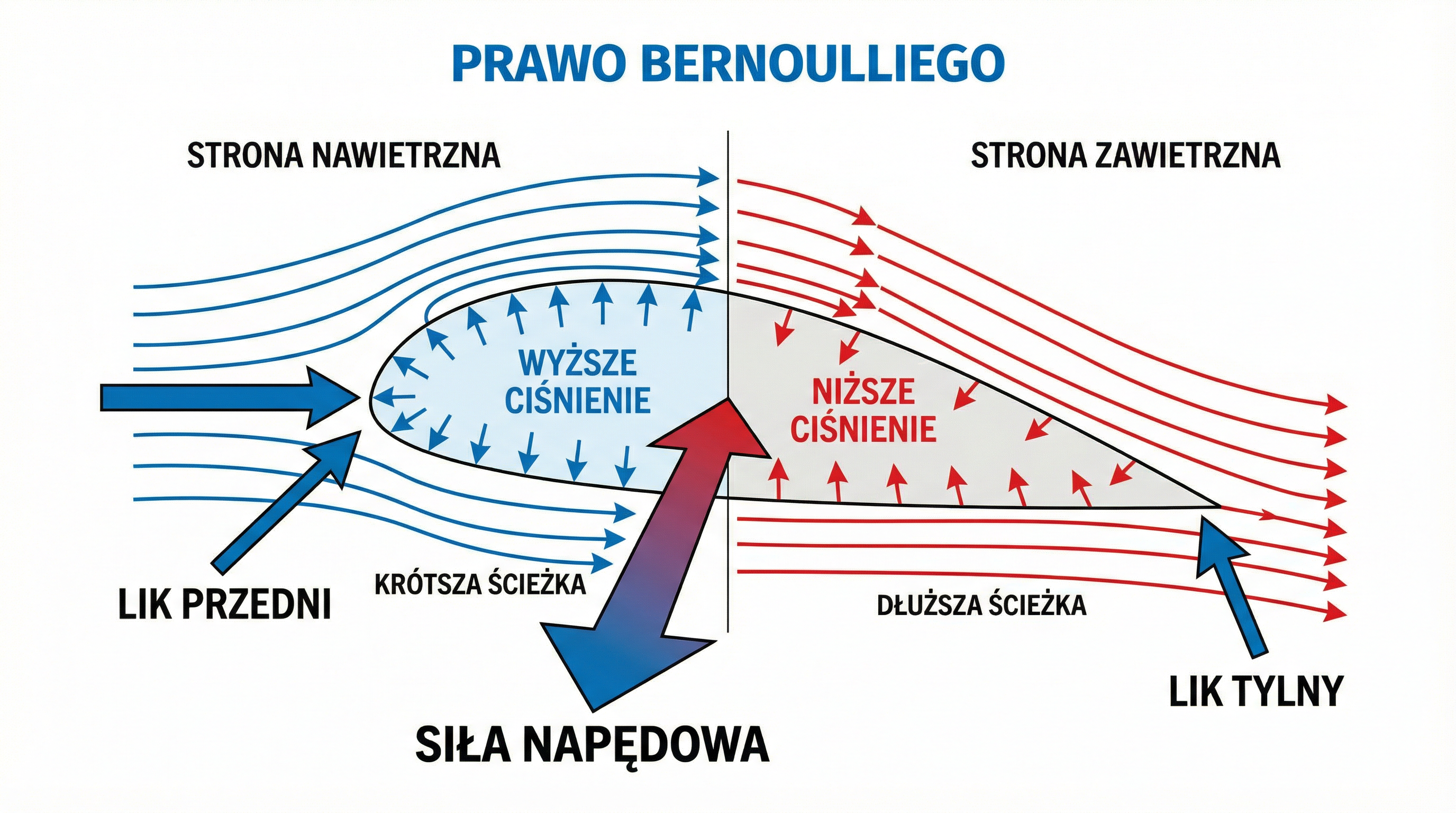 Żagiel jako skrzydło